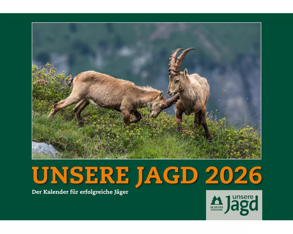Wandkalender Unsere Jagd 2026