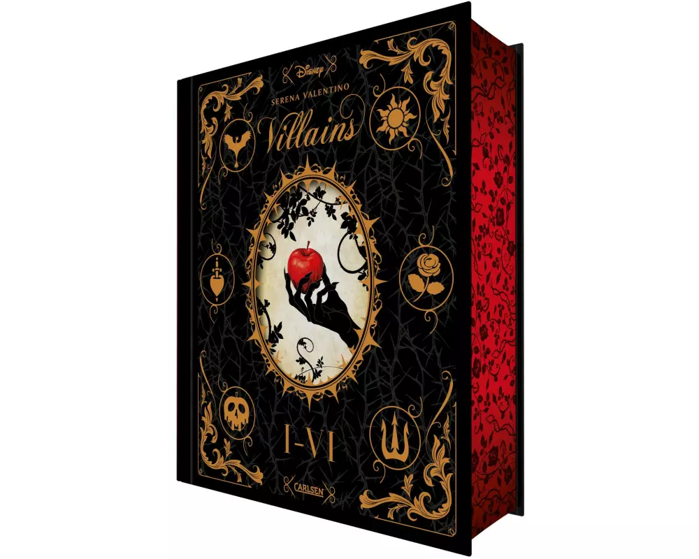 Disney Villains: Villains Band I-VI: Luxusausgabe mit Farbschnitt im düsteren Dark-Fantasy-Setting
