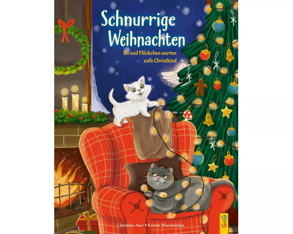 Schnurrige Weihnachten - Bo und Flöckchen warten aufs Christkind