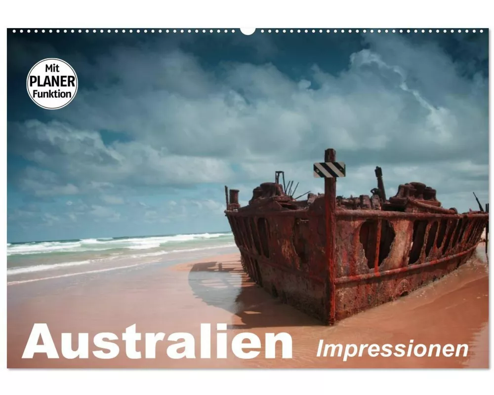 Australien. Impressionen (Wandkalender 2026 DIN A2 quer), CALVENDO Monatskalender