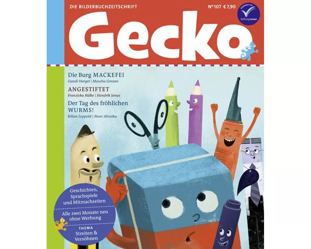 Gecko Kinderzeitschrift Band 107