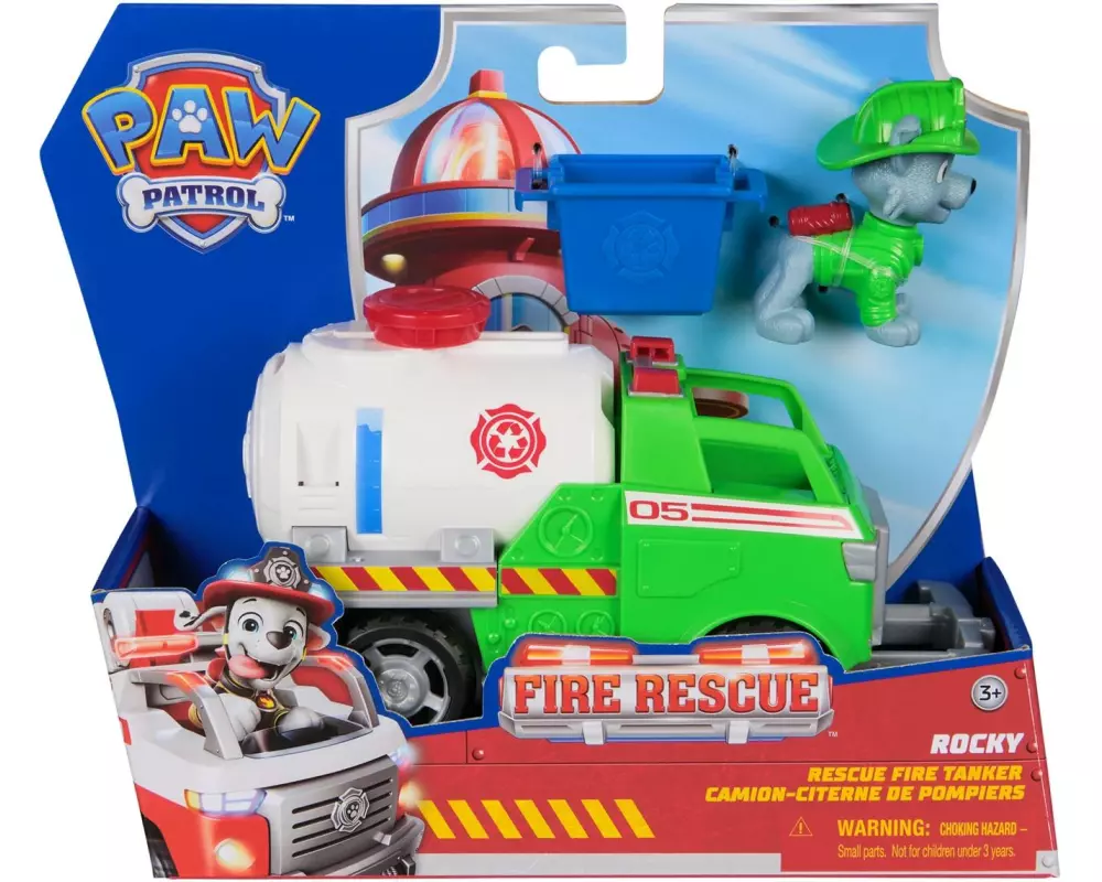Spinmaster Paw Patrol Fire Rescue Rocky
