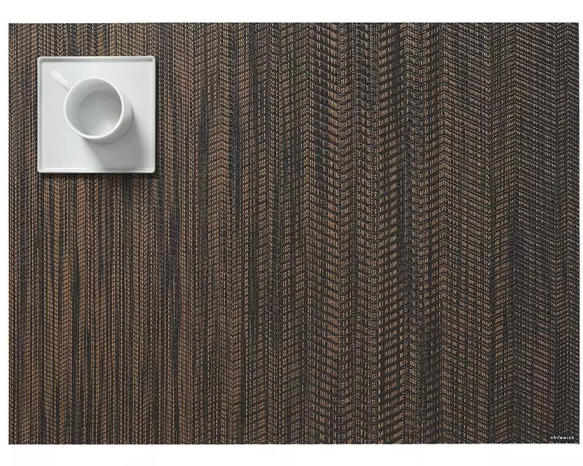Chilewich Tischset Wave Braun, 36 x 48 cm