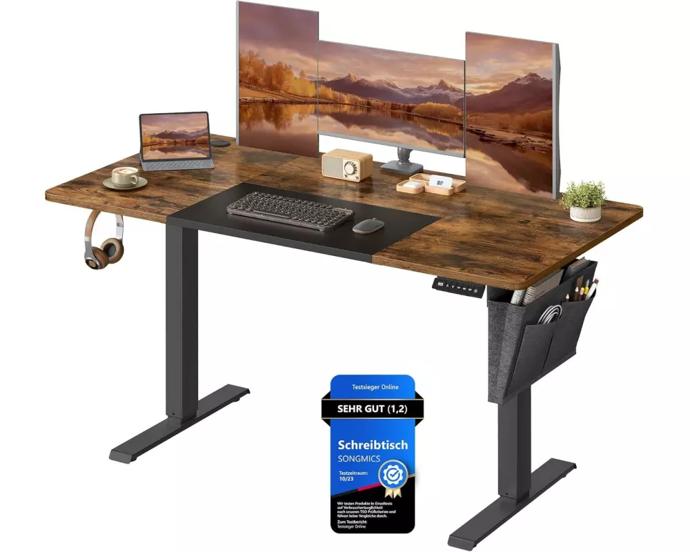 Songmics Bürotisch 140 x 60 cm