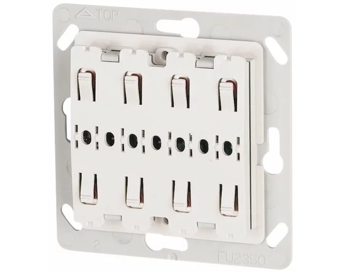 EATON xComfort 4-way pushbutton, +LED, radio, 55x55mm