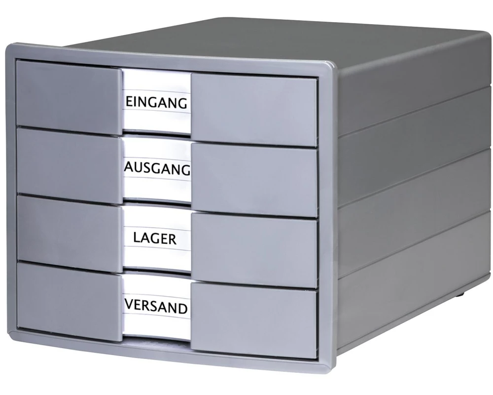 HAN Schubladenbox Impuls Karma 4 Schubladen, Grau