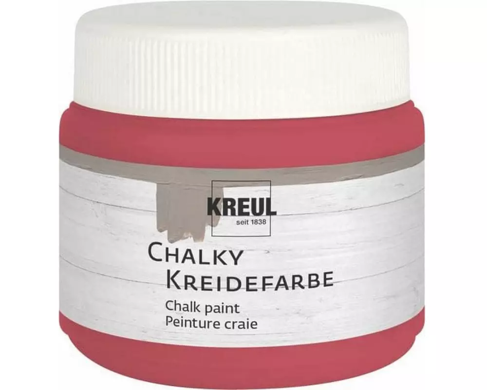 Kreul Kreidefarbe Chalky Cozy Red, 150 ml