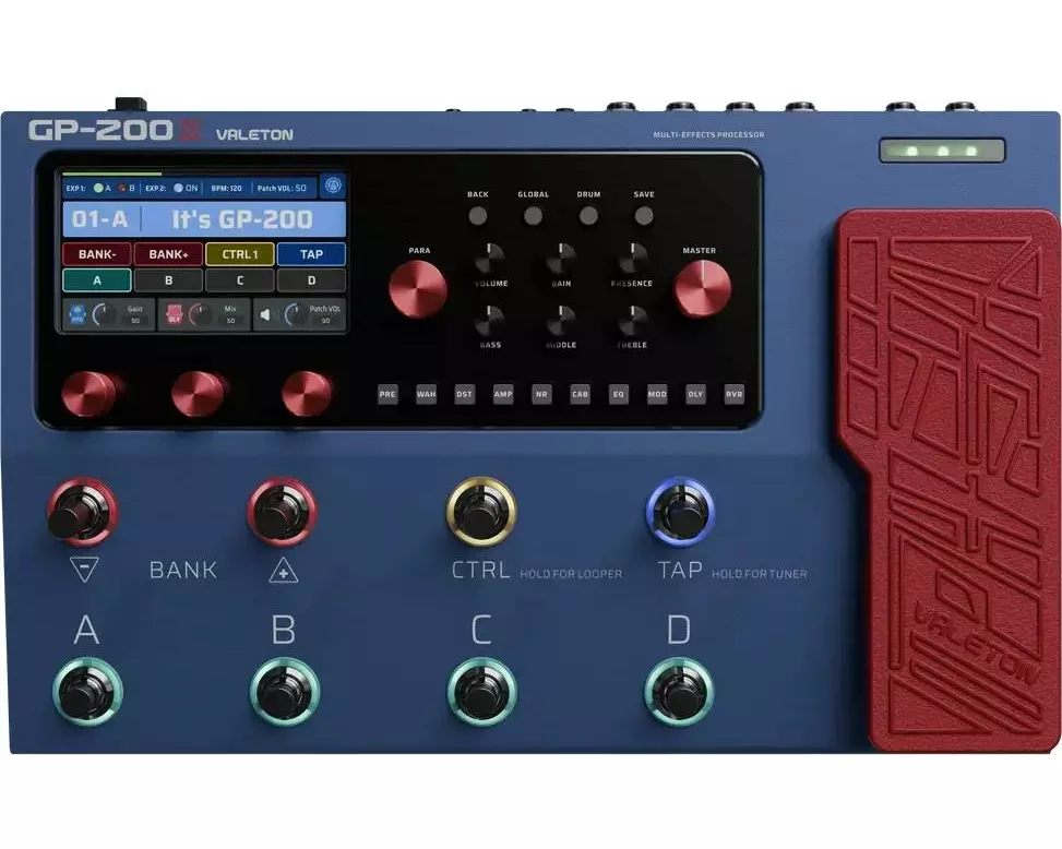 Valeton GP-200X 10th Anniversary Multieffektpedal Anniversary Edition
