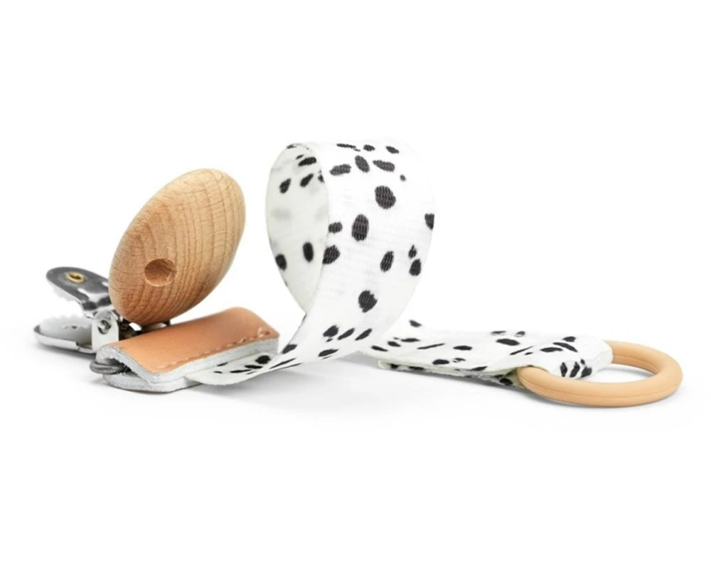 ELODIE Schnullerband Dalmatian Dots