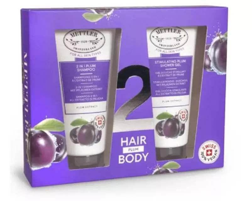 Mettler 1929 Geschenkset Plum Stimulating 2-teilig