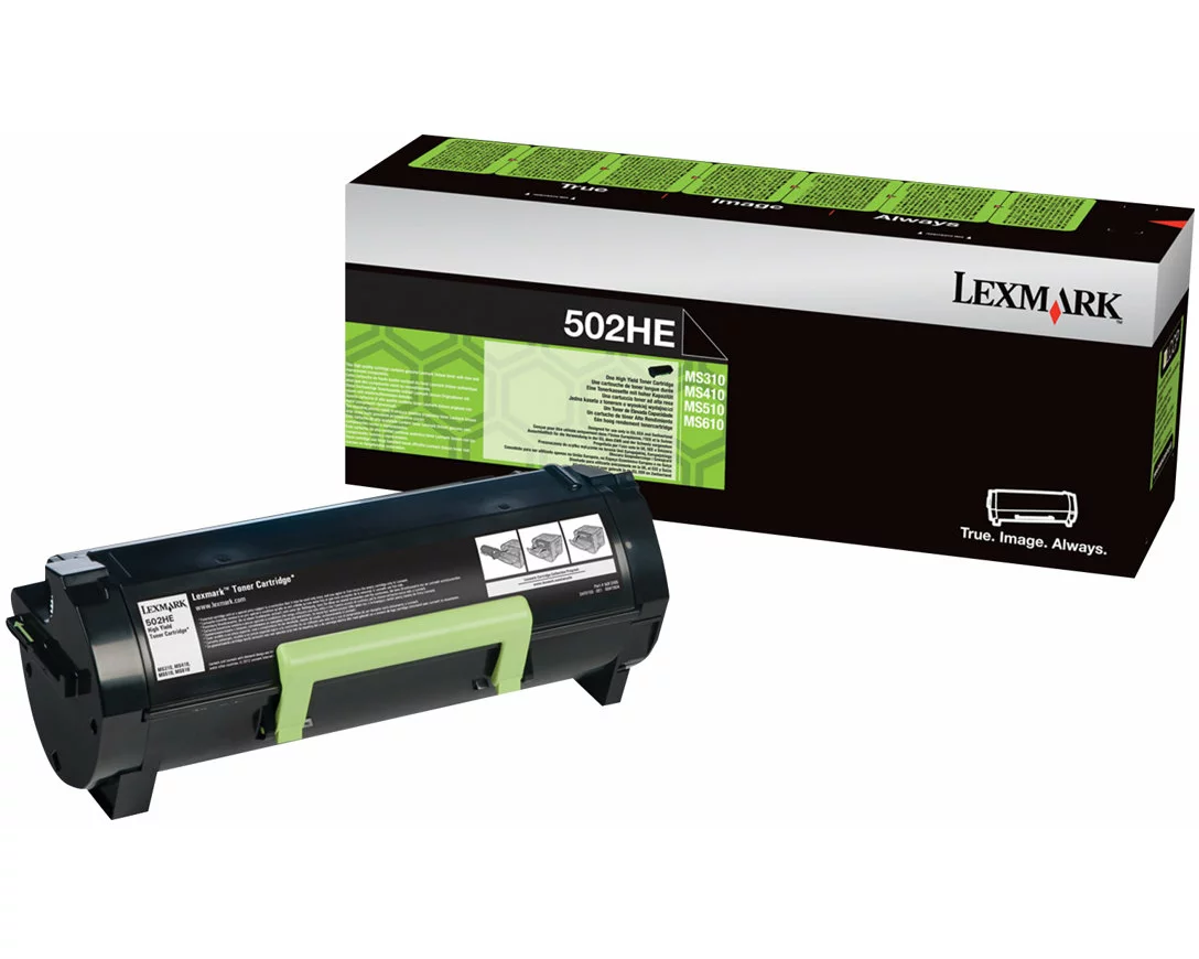 LEXMARK 502HE Toner black Std Capacity 5.000 pages corporate
