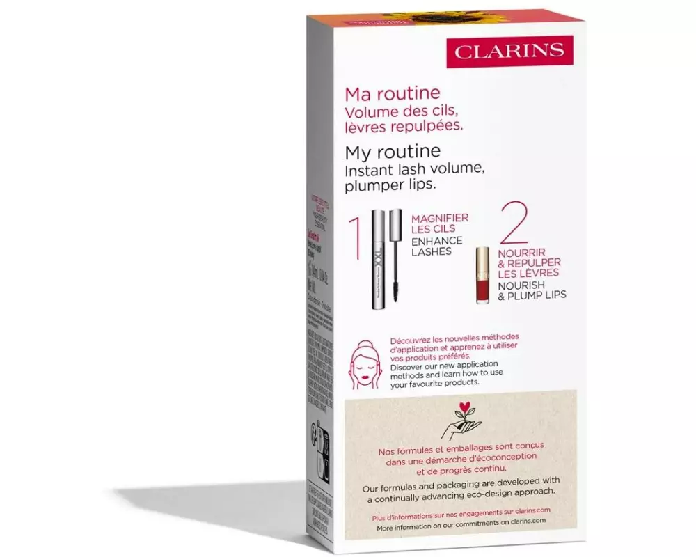 Clarins Körperpflegeset Wonder Volume XXL Schwarz