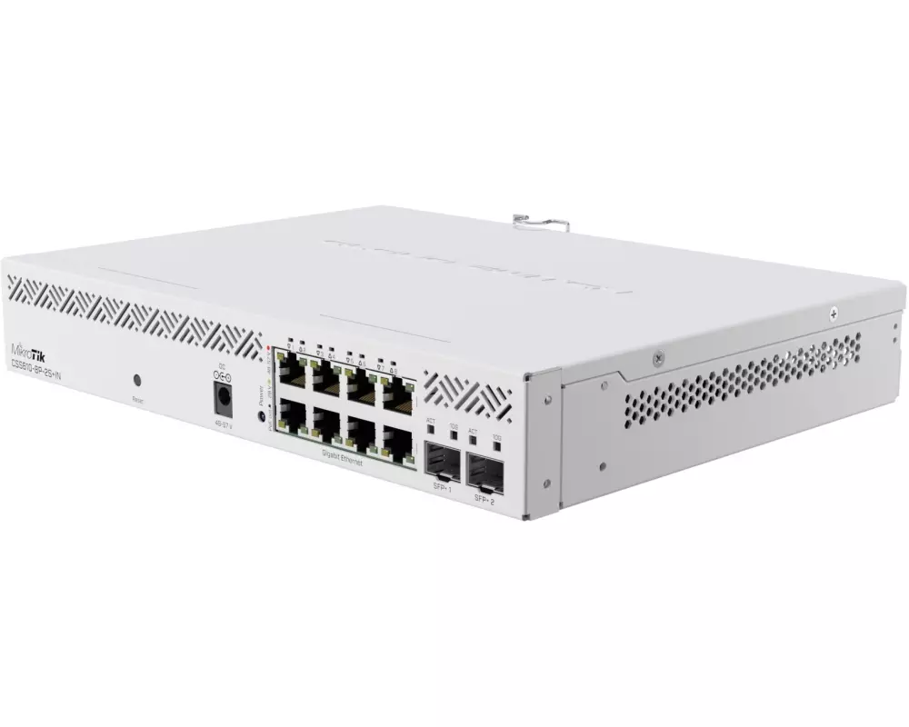 MikroTik PoE+ Switch CSS610-8P-2S+IN 10 Port