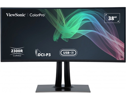 Viewsonic VP3881A PC Flachbildschirm 96,5 cm (38") 3840 x 1600 Pixel Quad HD+ LED Schwarz