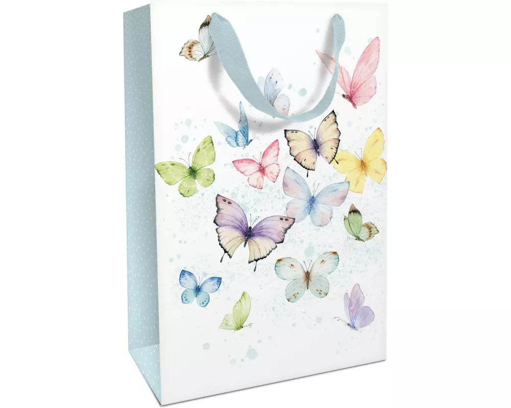 Braun + Company Geschenktasche Schmetterling 26 x 36 x 13 cm
