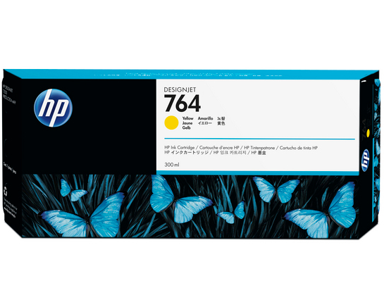 HP Tintenpatrone 764 yellow C1Q15A DesignJet T3500 300ml
