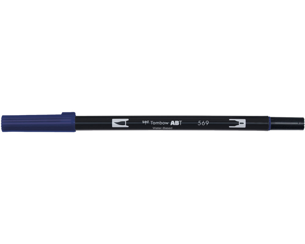 TOMBOW Dual Brush Pen ABT-569 jet blue
