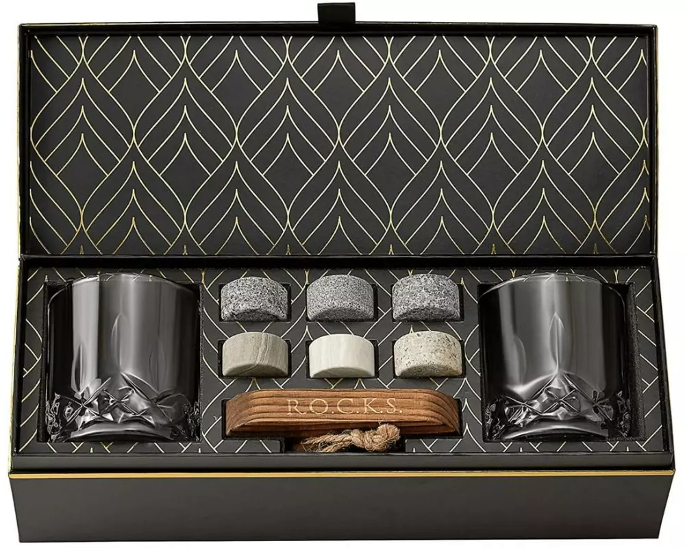 R.O.C.K.S. Whisky-Set Signature 300 ml, Transparent