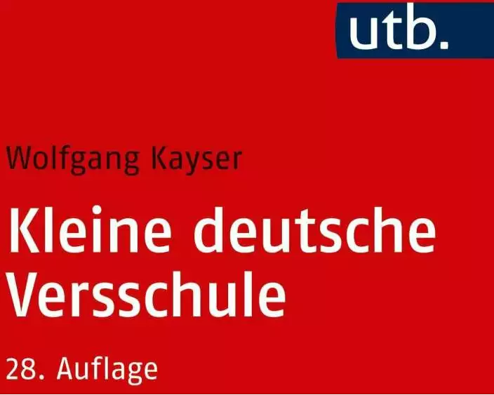 Kleine deutsche Versschule