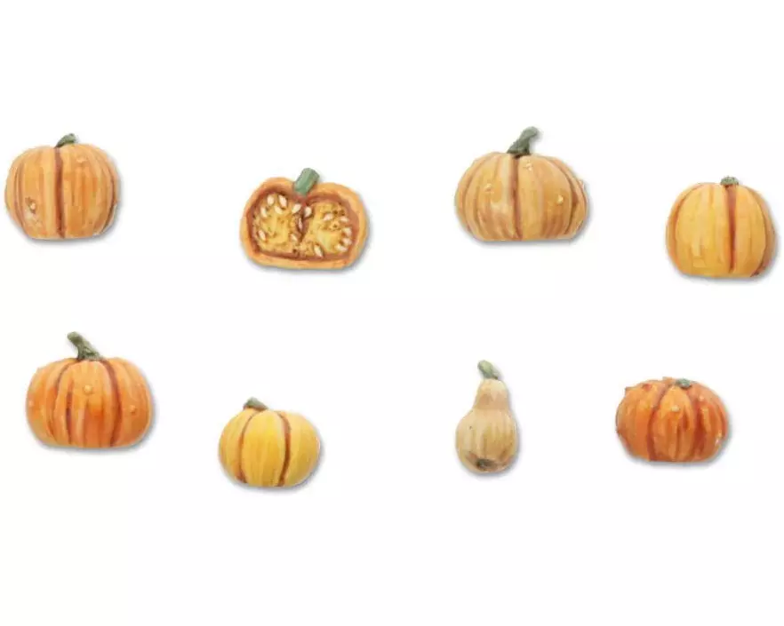 Tabletop Art Zubehör Kürbisse – Set 1 8 Teile