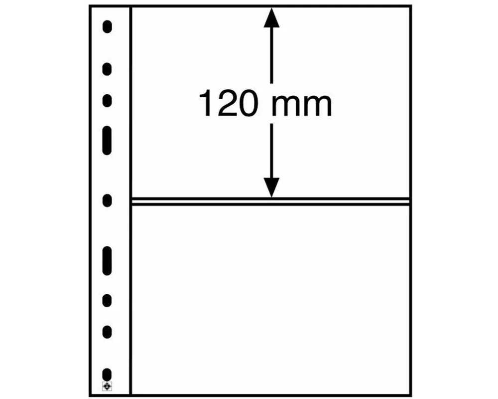 Optima Kunststoffhüllen 2 C