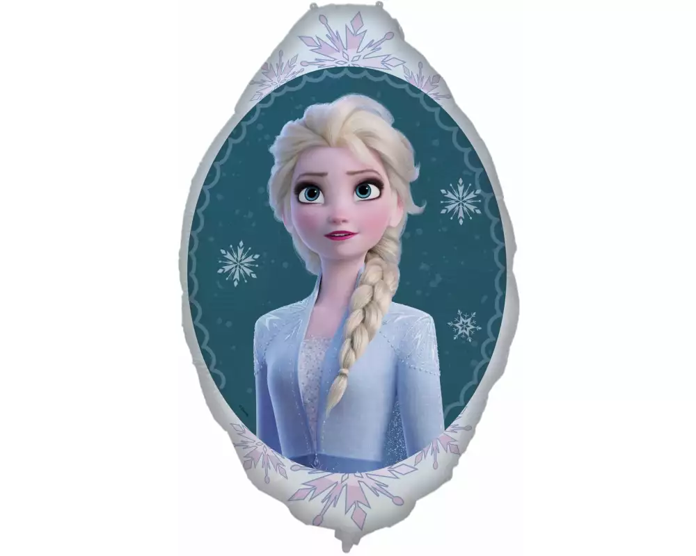 We fiesta Party Folienballon Frozen Elsa 90 x 68 cm, Mehrfarbig