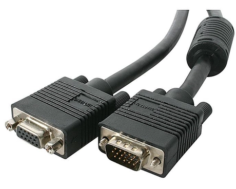 StarTech.com 15m Coax High Resolution Monitor VGA Video Extension Cable