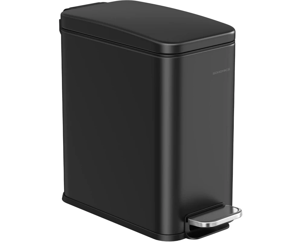 Songmics Kosmetikeimer 5 l, Schwarz