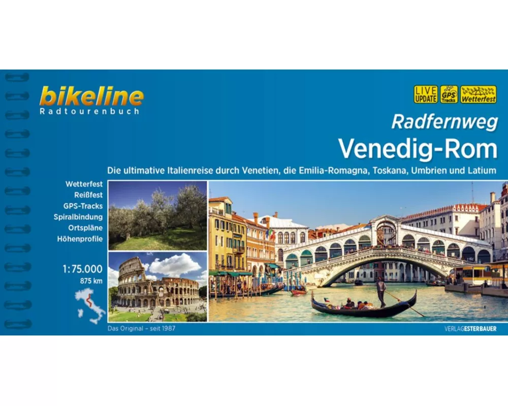 Radfernweg Venedig-Rom