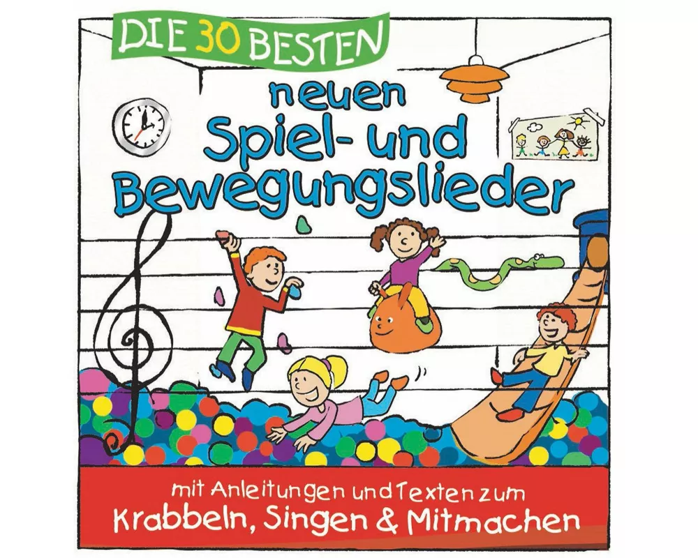 Die 30 besten neuen Spiel- und Bewegungslieder