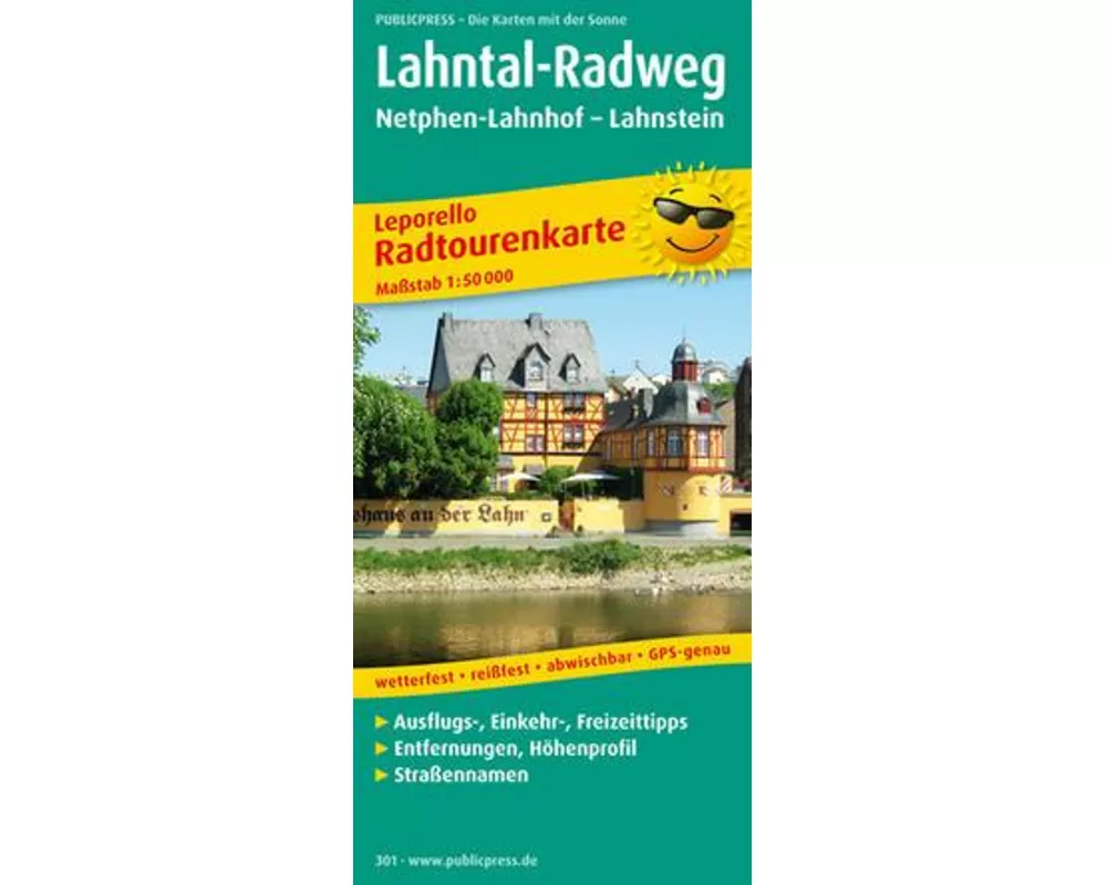 Lahntal-Radweg, Netphen-Lahnhof - Lahnstein