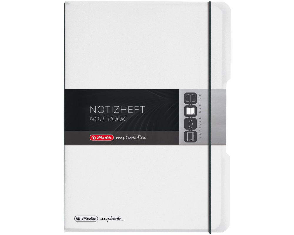 HERLITZ Notizheft My.Book A4 11361425 kariert transparent
