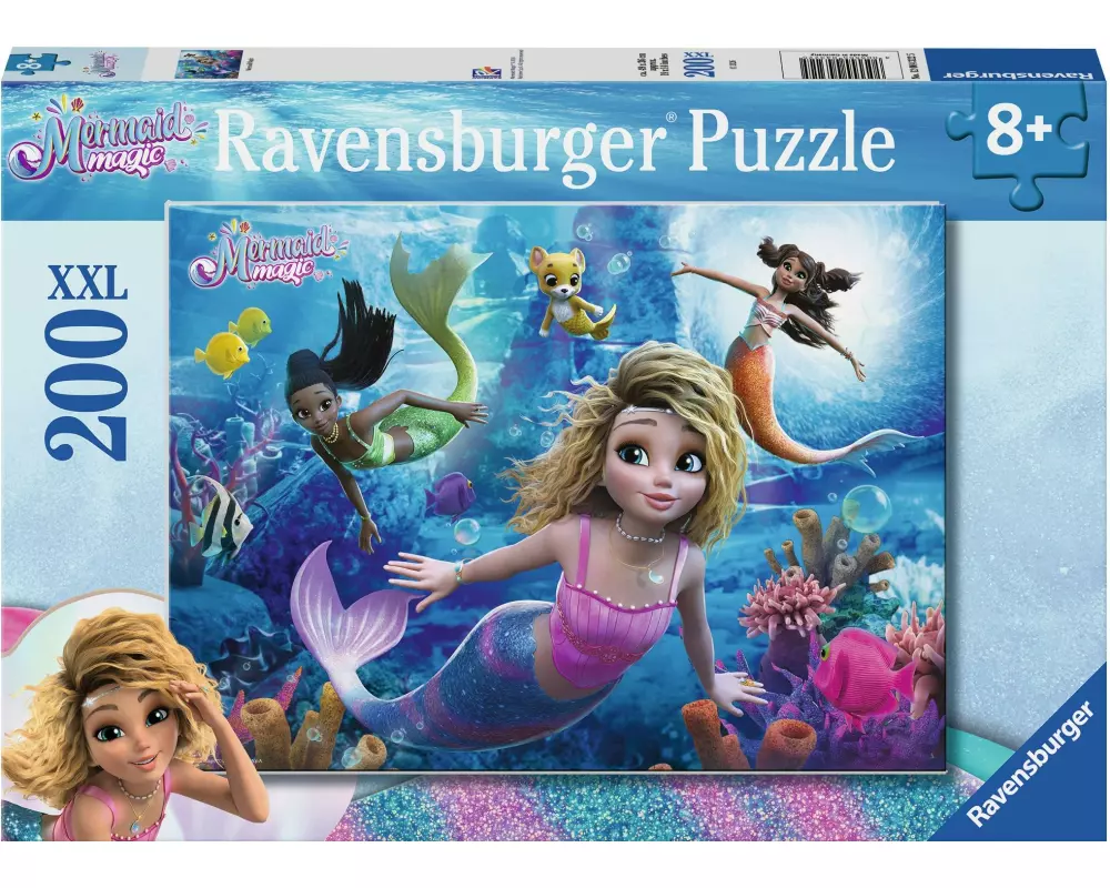 Ravensburger Puzzle Meerjungfrau Magie, 200 Teile