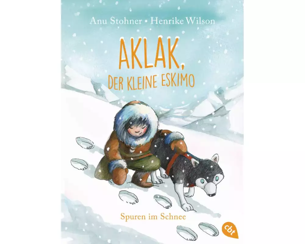 Aklak, der kleine Eskimo - Spuren im Schnee
