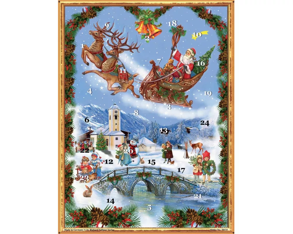 Adventskalender "Der Nikolaus kommt"