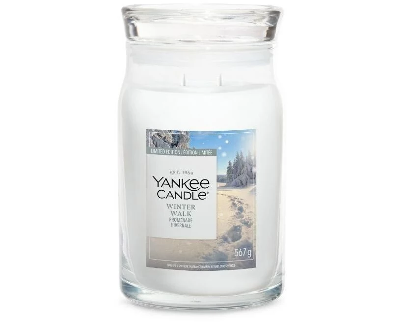 Yankee Candle Signature Duftkerze Winter Walk Signature Large Jar