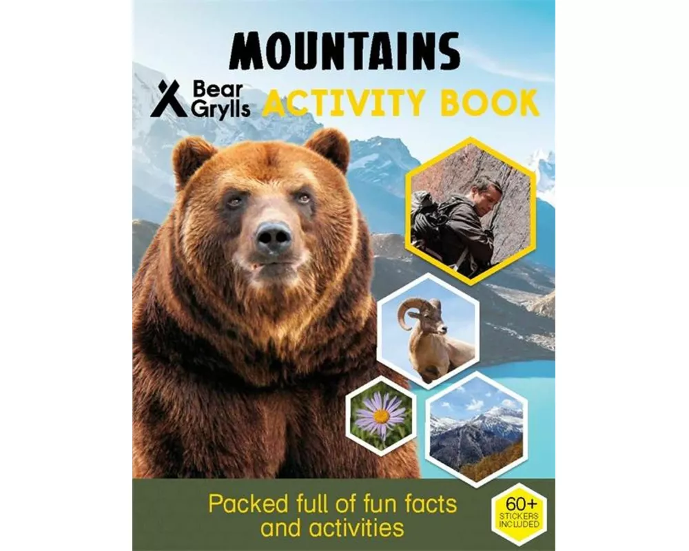 Bear Grylls Sticker Activity: Mountains