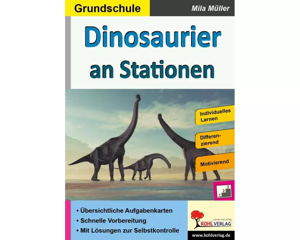 Dinosaurier an Stationen / Grundschule