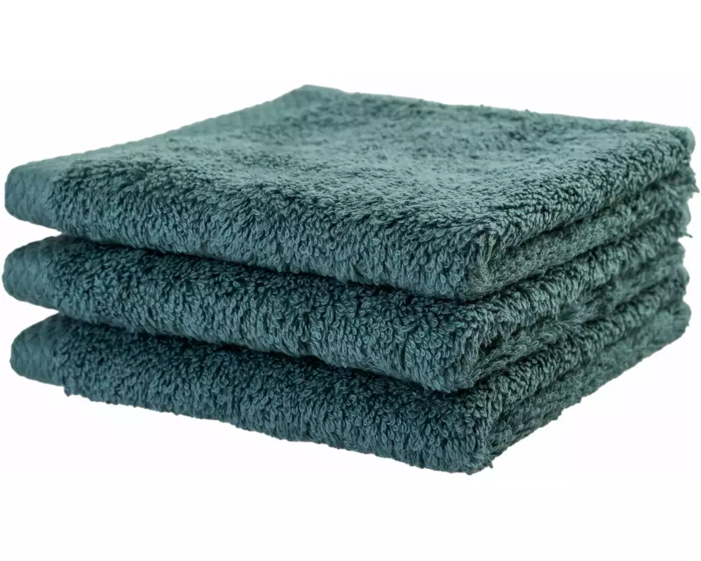 COCON Waschlappen 3 Stück, Eukalyptus