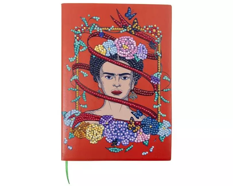 CRAFT Buddy Bastelset Frida Kahlo Crystal Art Planner