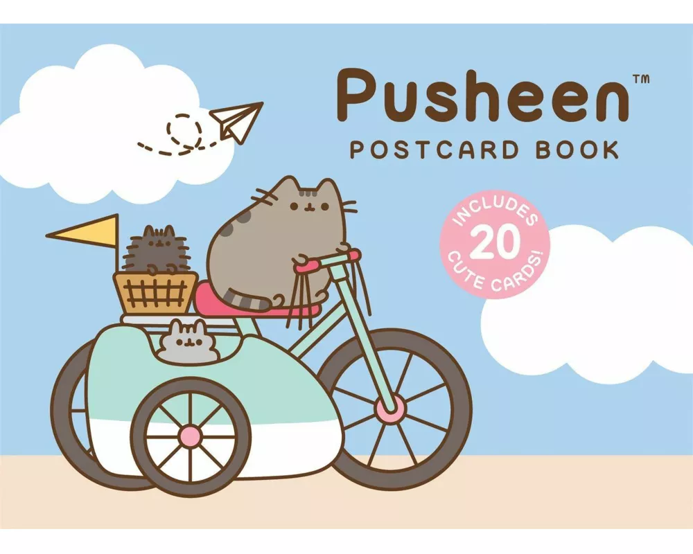 Pusheen Postcard Book