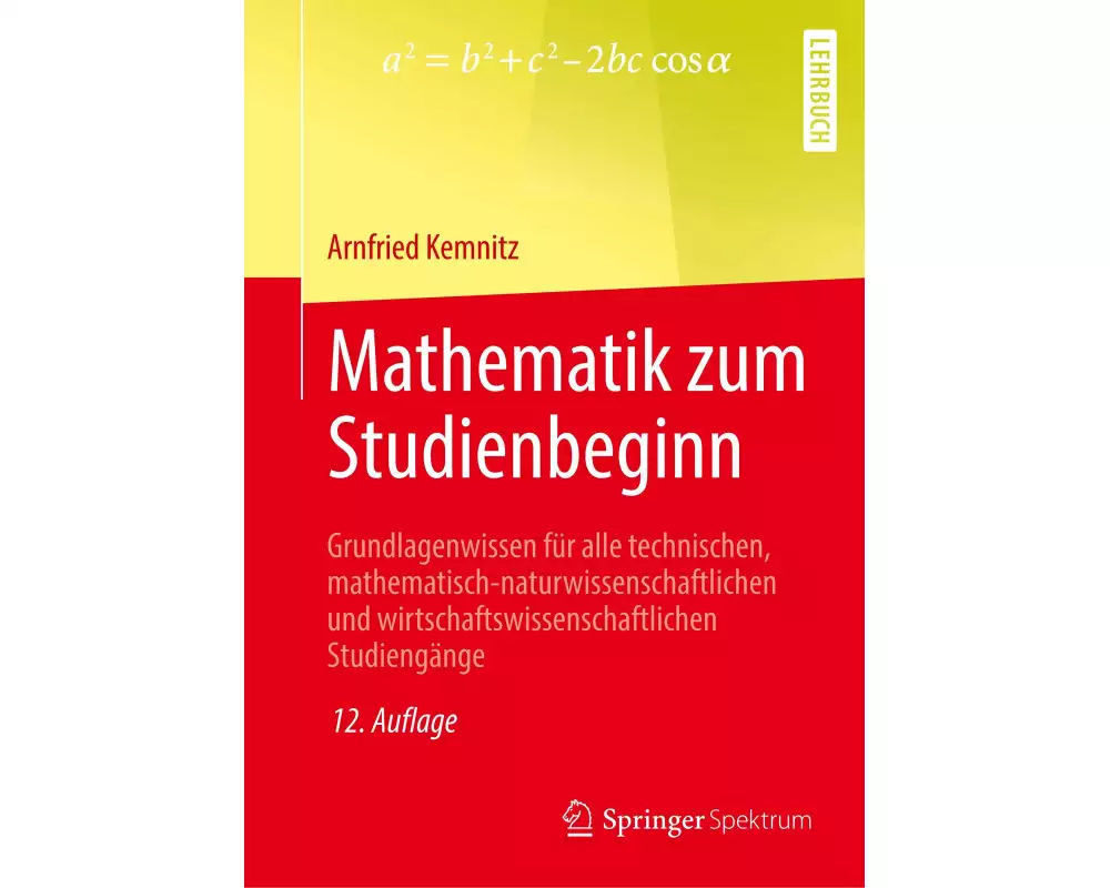 Mathematik zum Studienbeginn