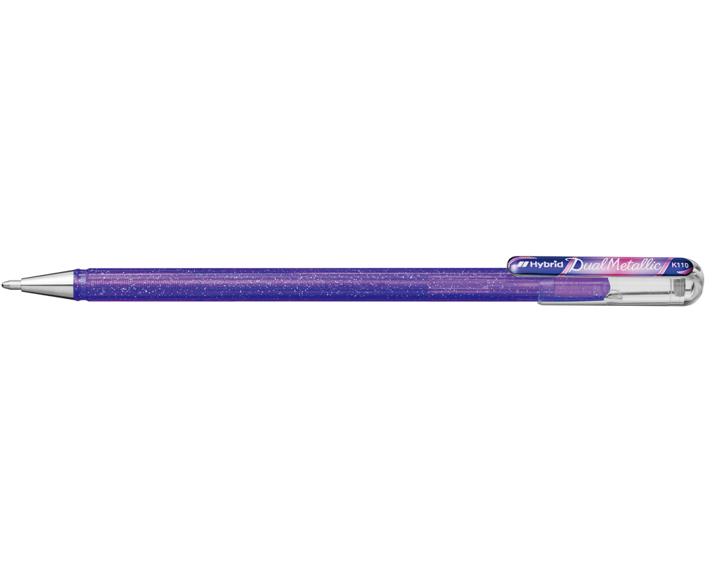 PENTEL Roller Hybrid Metal 1mm K110-DMVX violett/rot/blau