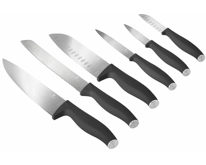 Berlinger Haus 6-teiliges Messerset matt Anthracite Collection