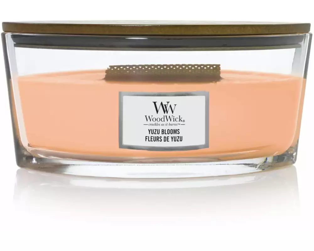 Woodwick Duftkerze Yuzu Blooms Ellipse