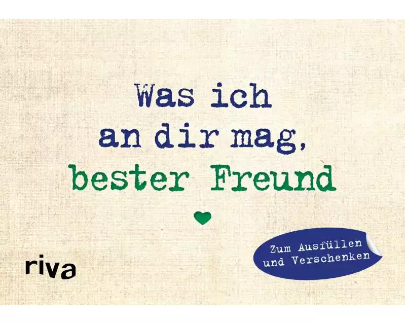 Was ich an dir mag, bester Freund – Miniversion
