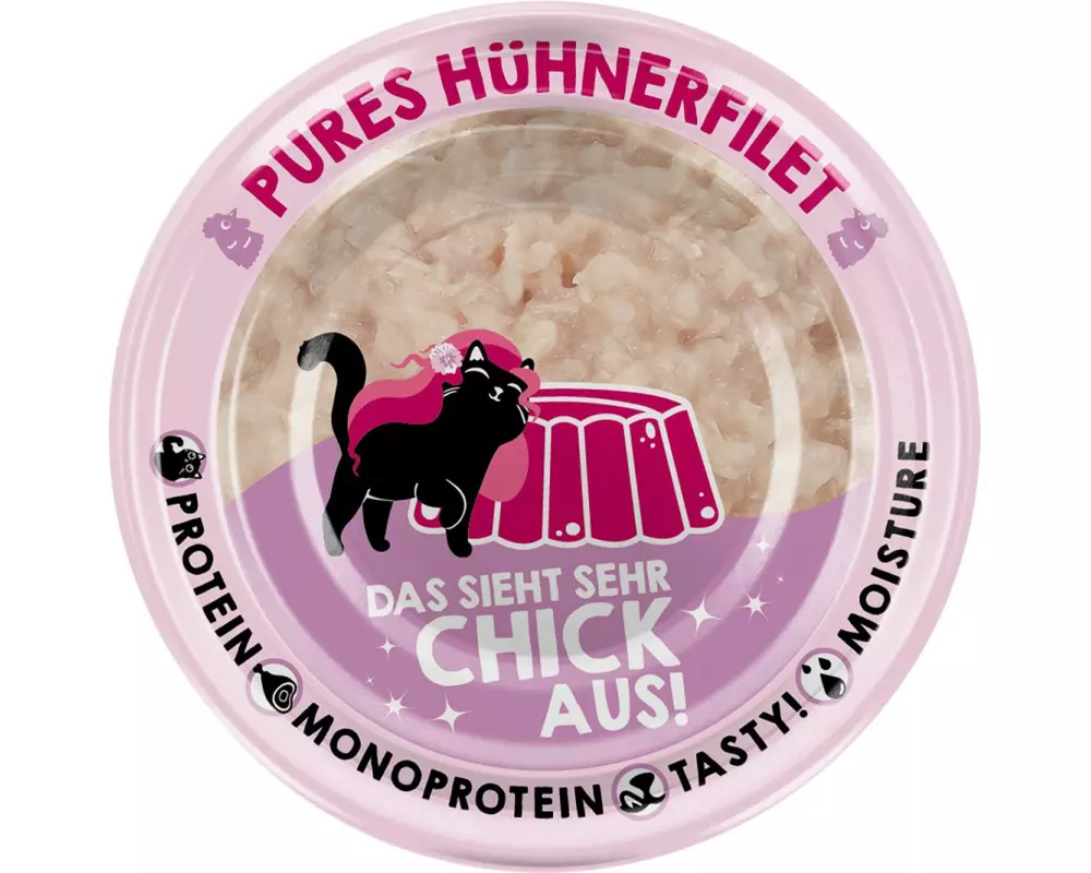 Lucky Lou Nassfutter Extra Food Hühnerfilet in Gelée, 70 g