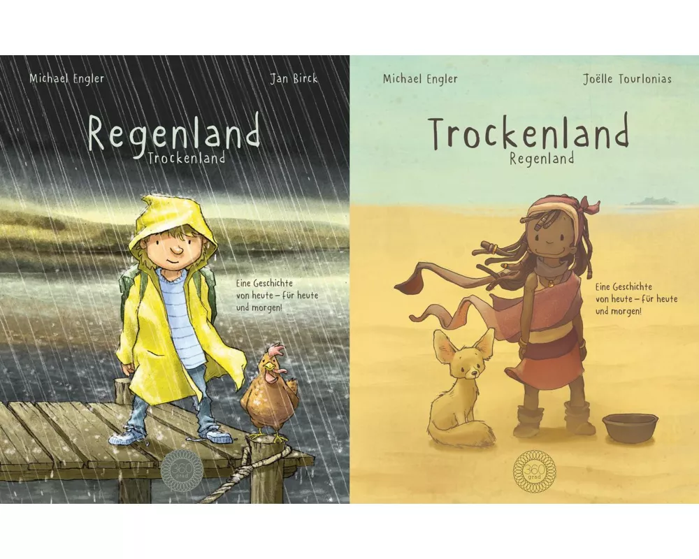 Regenland + Trockenland - Ein Wendebuch