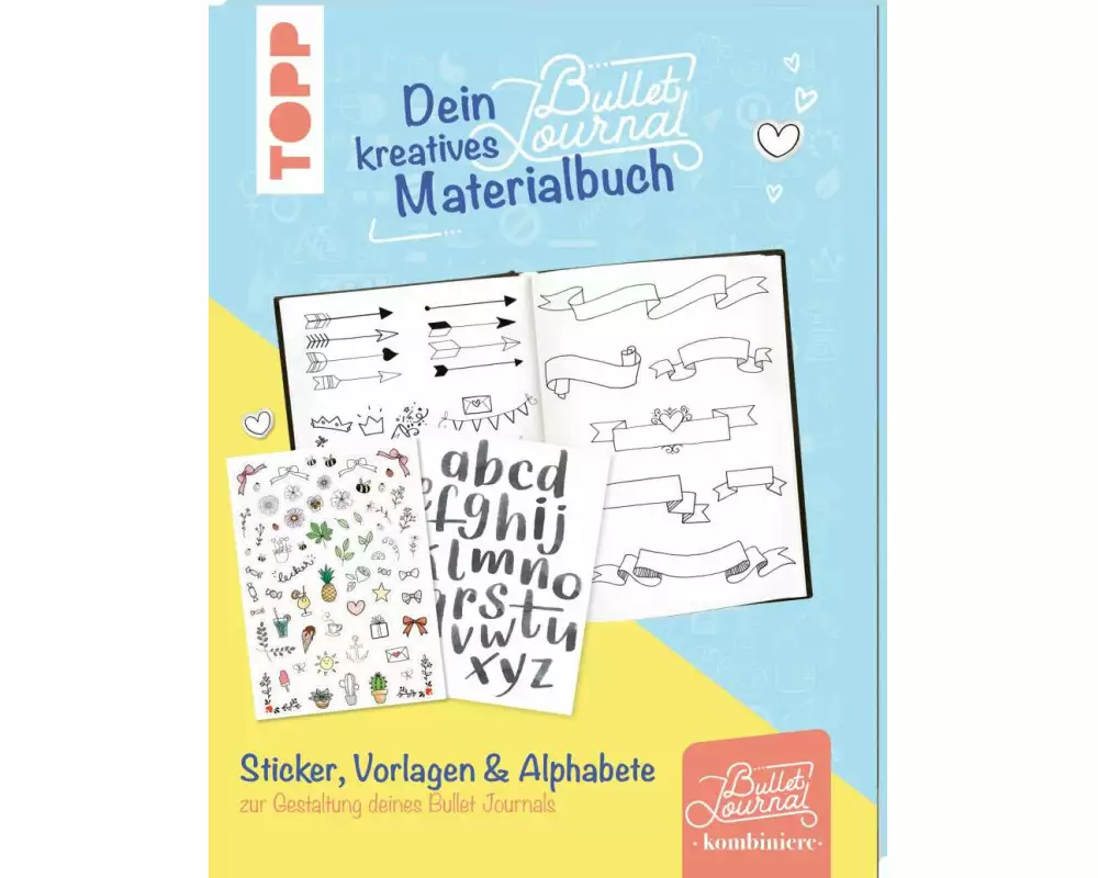 Dein kreatives Bullet-Journal-Materialbuch