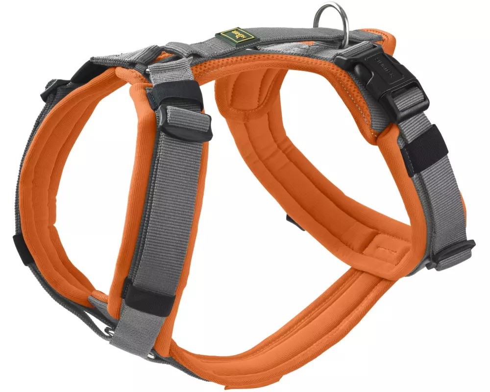 Hunter Geschirr Maldon UP S-M orange/grau